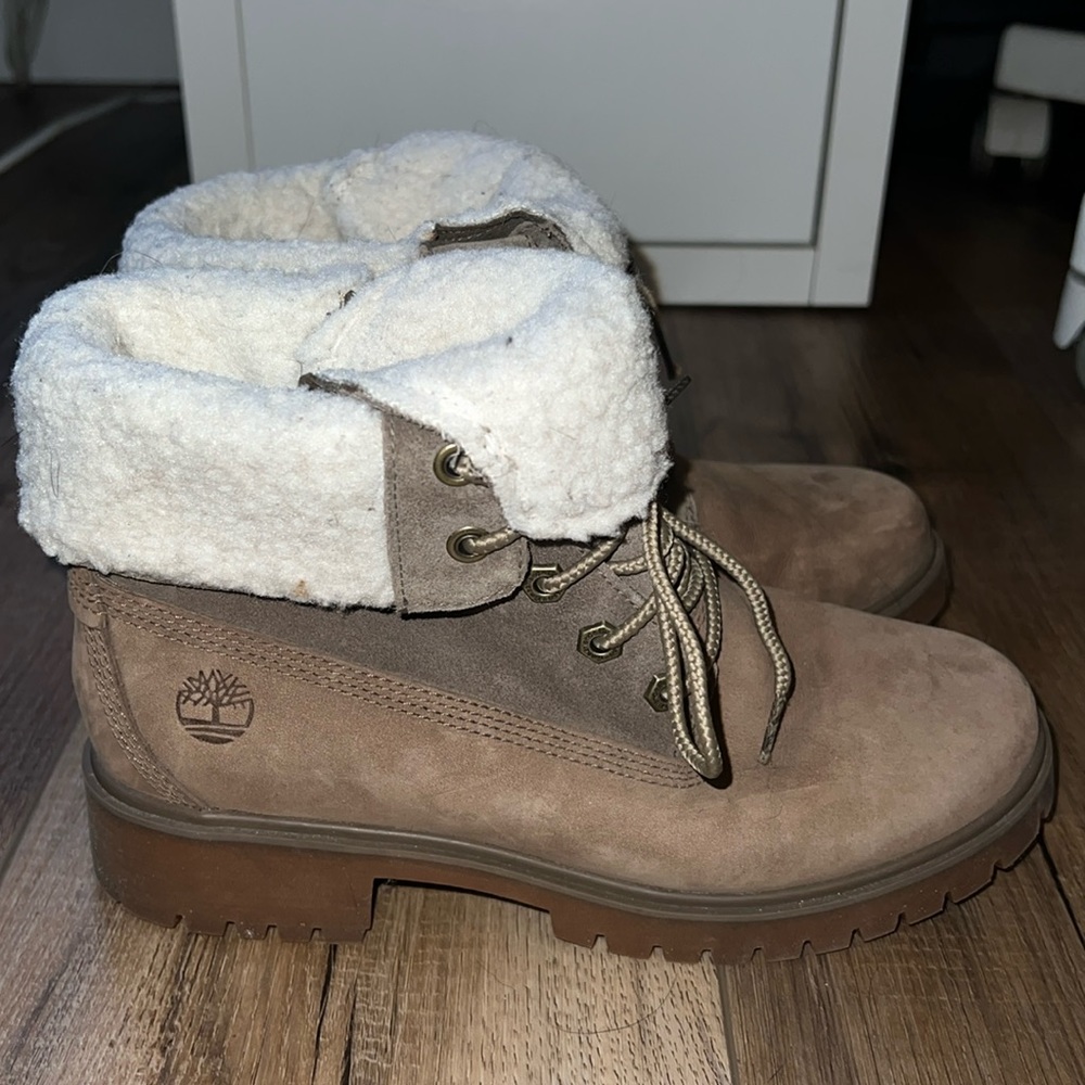 Sherpa Timberland Boots.